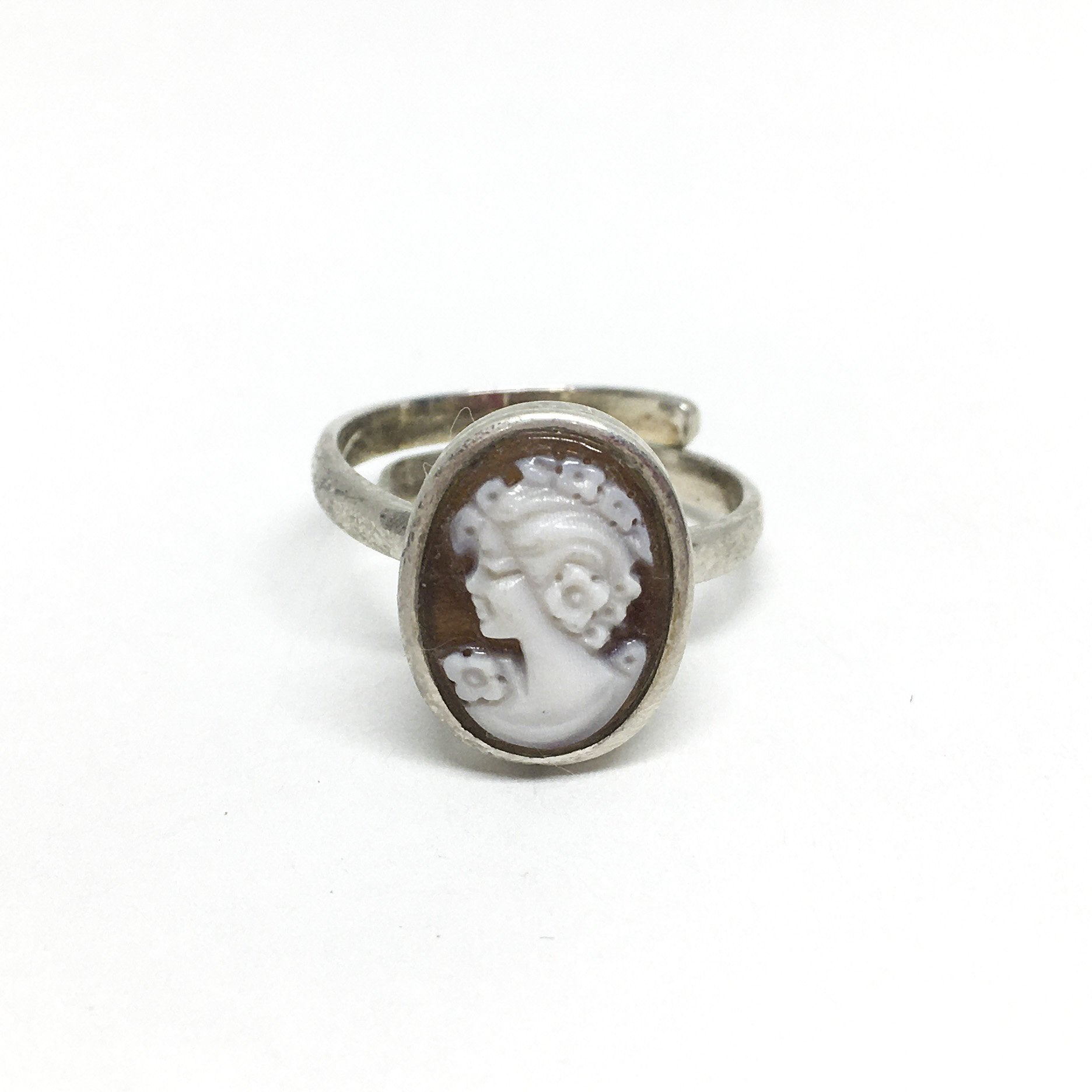 Anello Cammeo Profilo Donna