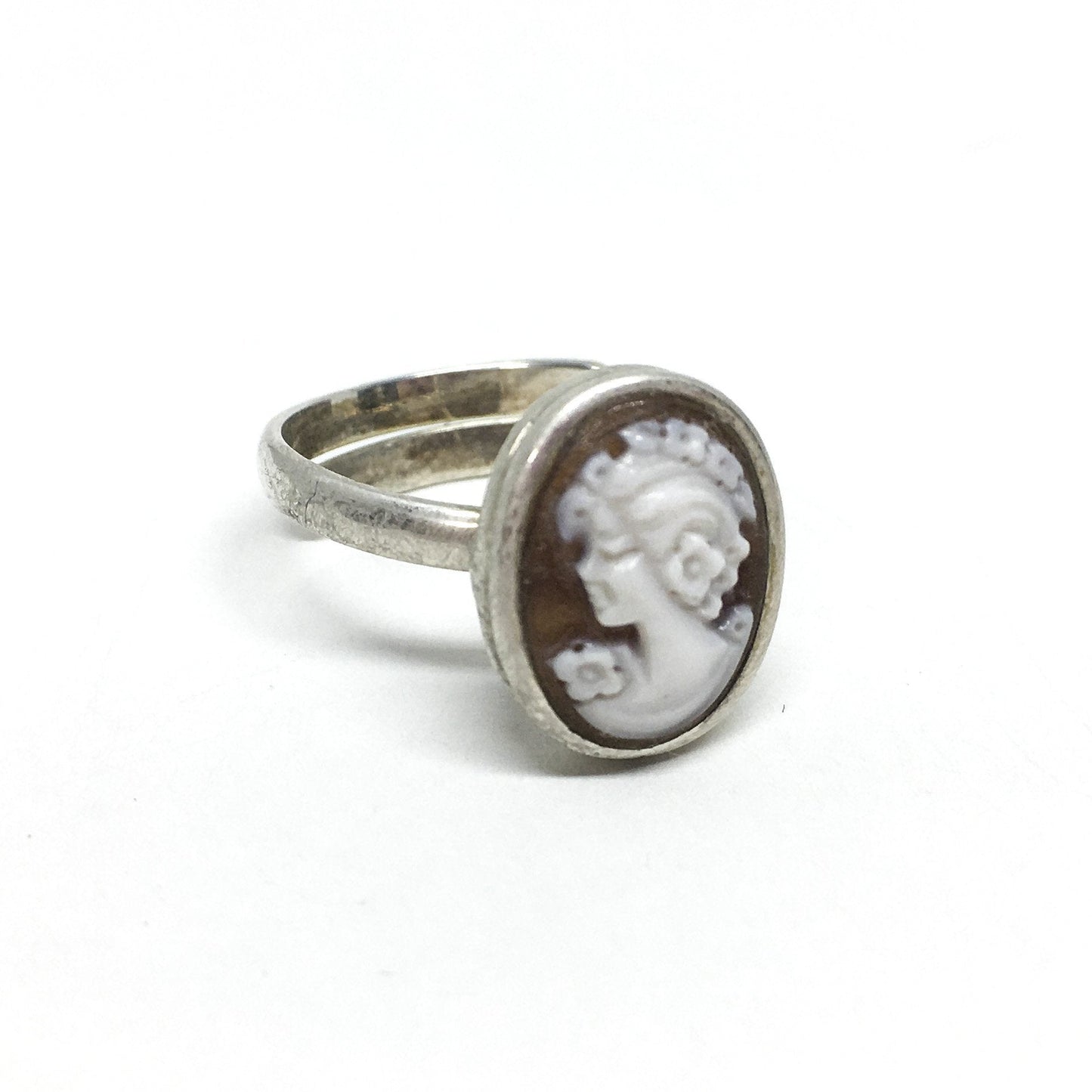 Anello Cammeo Profilo Donna