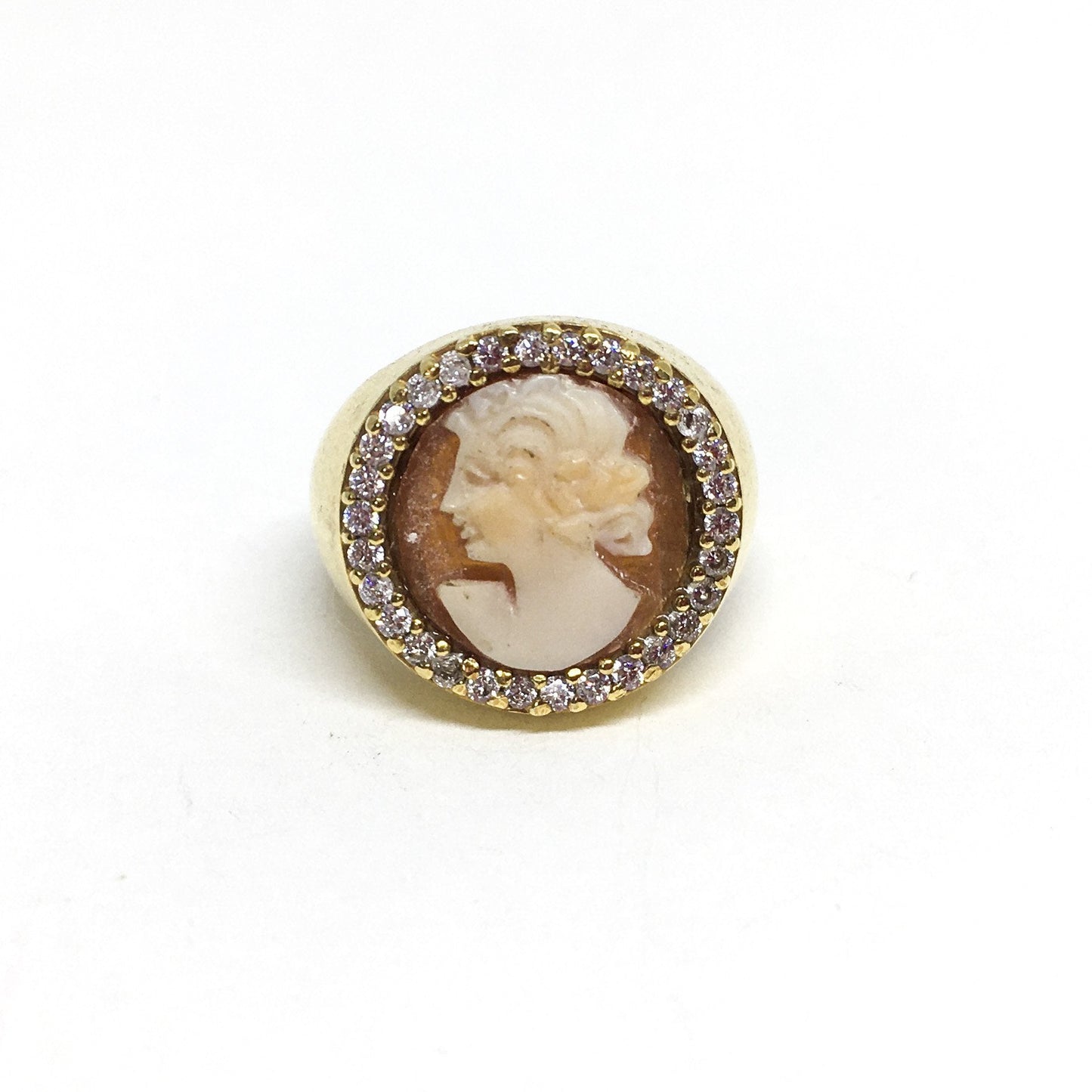 Anello-Cameo-Italiano-Cammeo-Profilo-Donna 