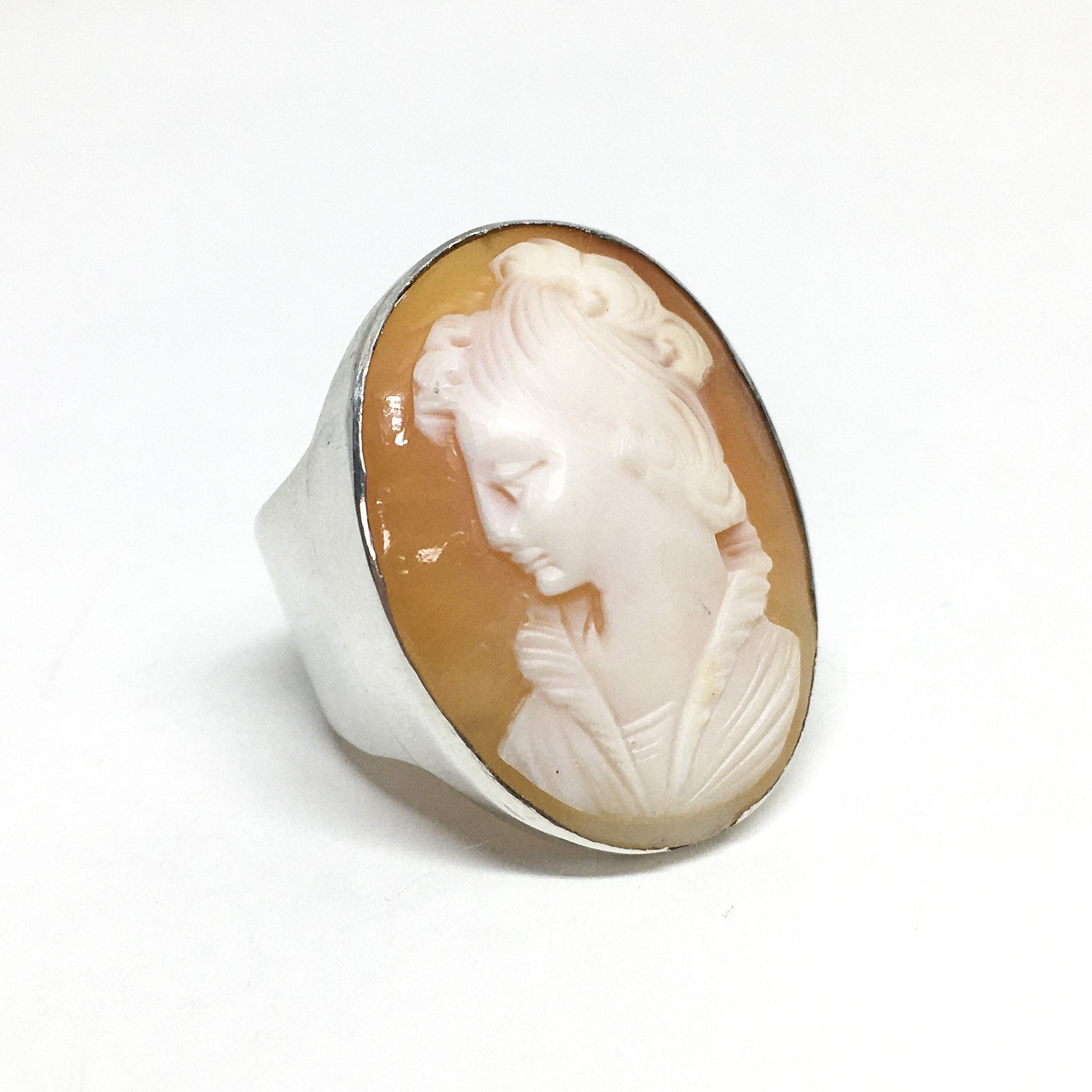 Anello-Cammeo-Profilo-Donna 