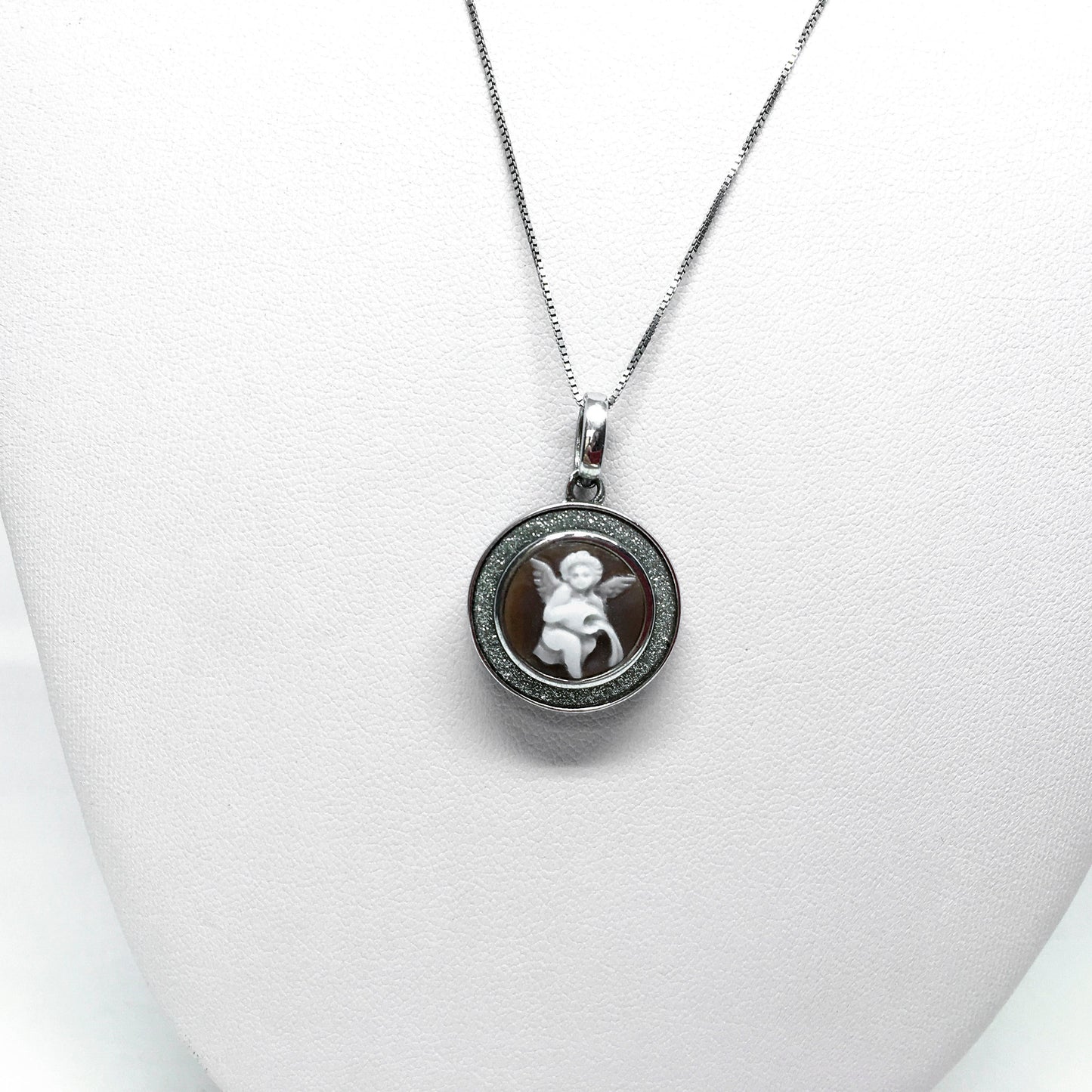 Collana-Cameo-Italiano-Cammeo-Putto