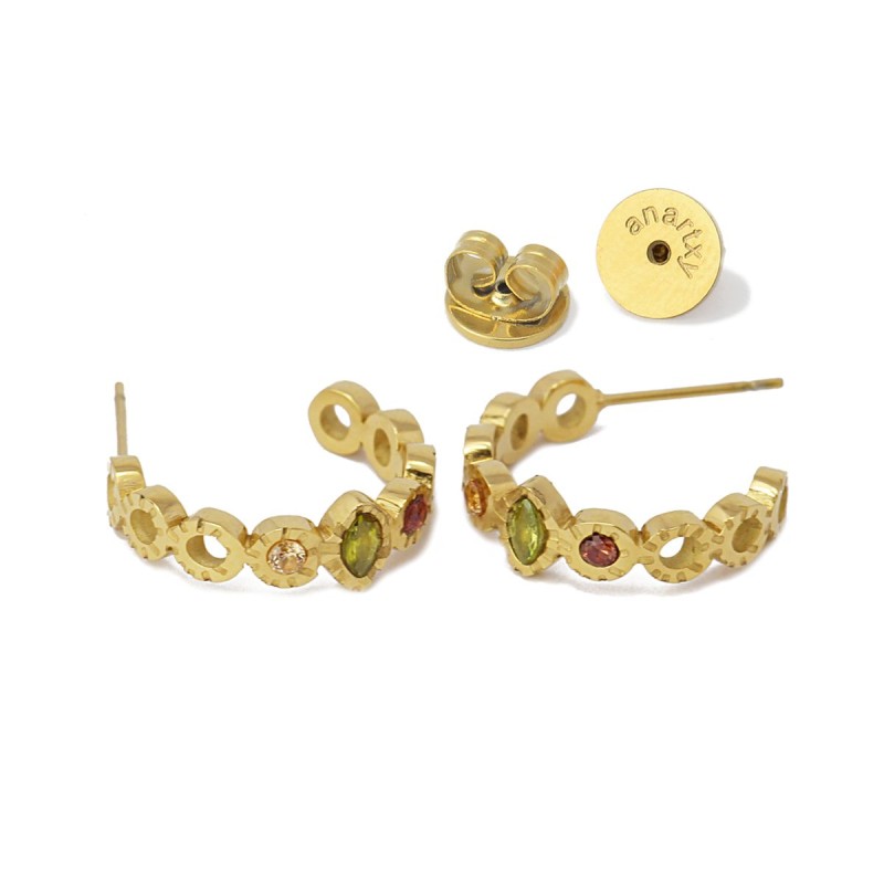 Orecchini-Cerchi-Anartxy-Zirconia-Zirconi