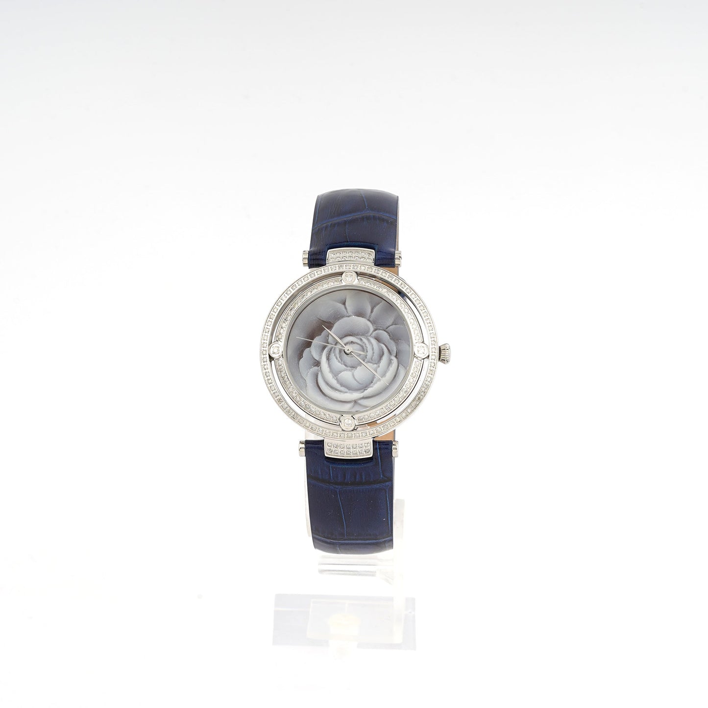 Orologio-Cameo-italiano-Partenope-Cammeo-Peonia