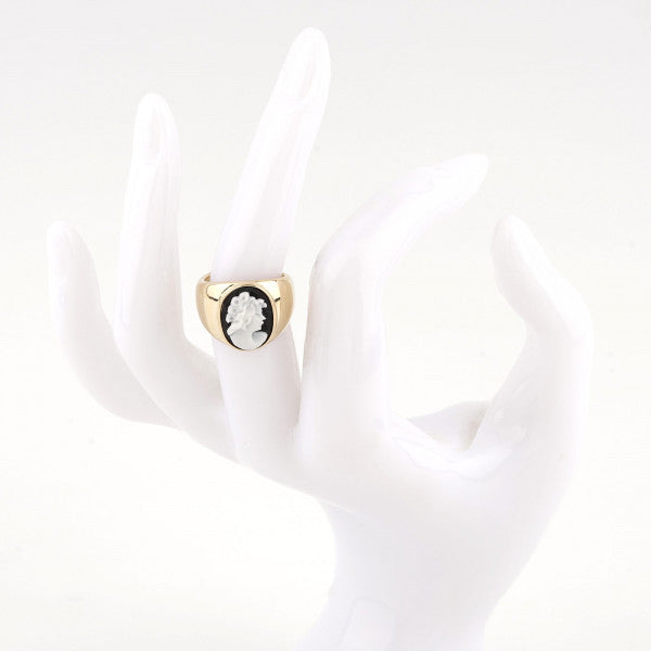 anello-musical-cammeo-profilo-donna-oro