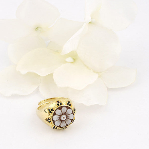 anello-musical-cammeo-fiore-oro