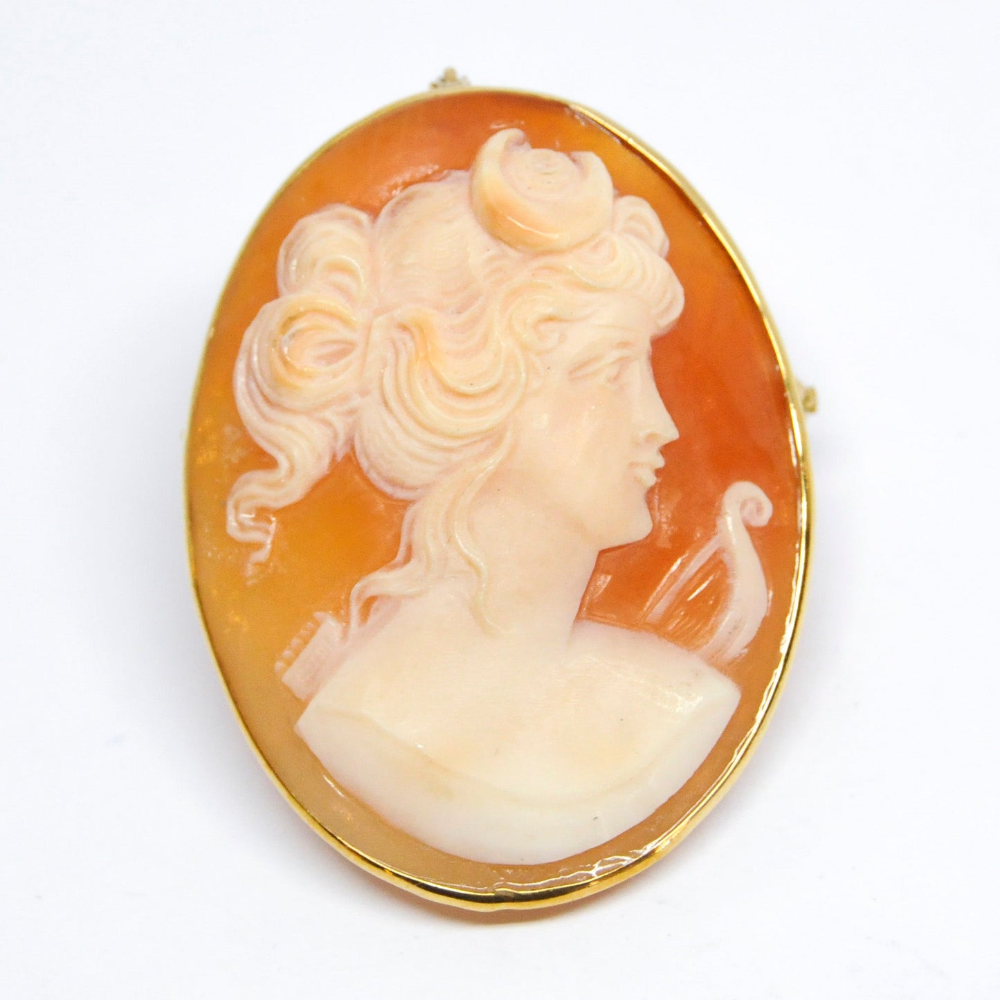 Diana Engraving Cameo Pendant/Brooch