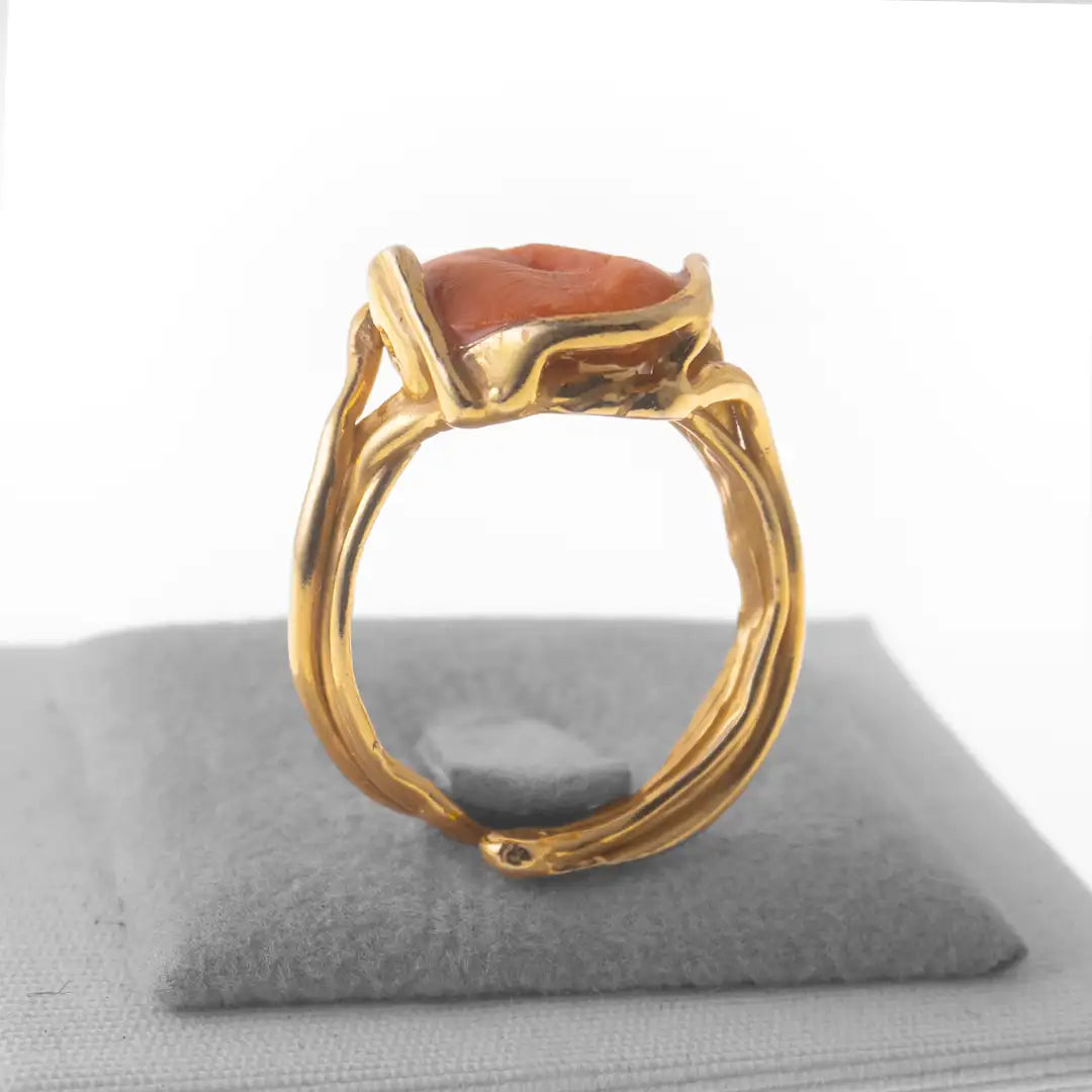 Sardinia Coral Ring