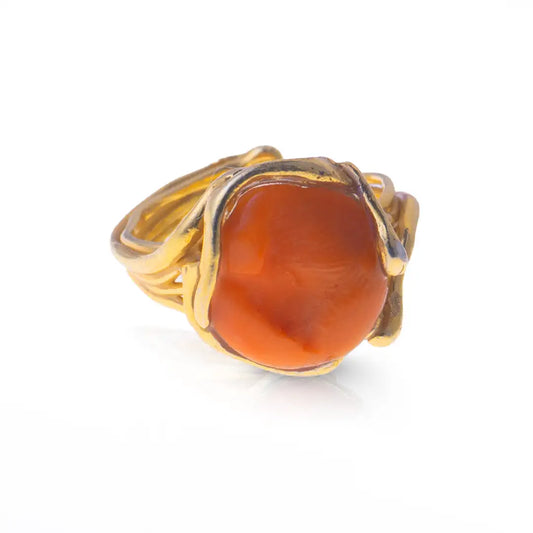 Sardinia Coral Ring