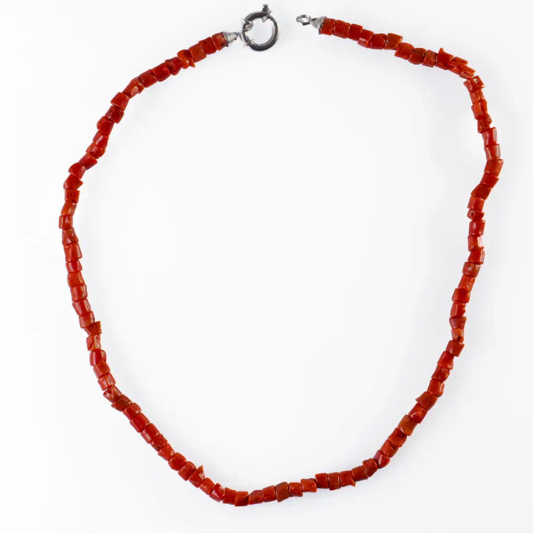 Collana con Sassi di Corallo Rosso