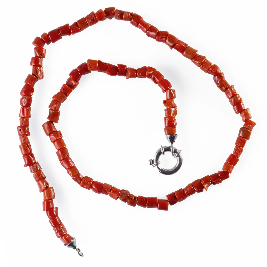 Collana con Sassi di Corallo Rosso