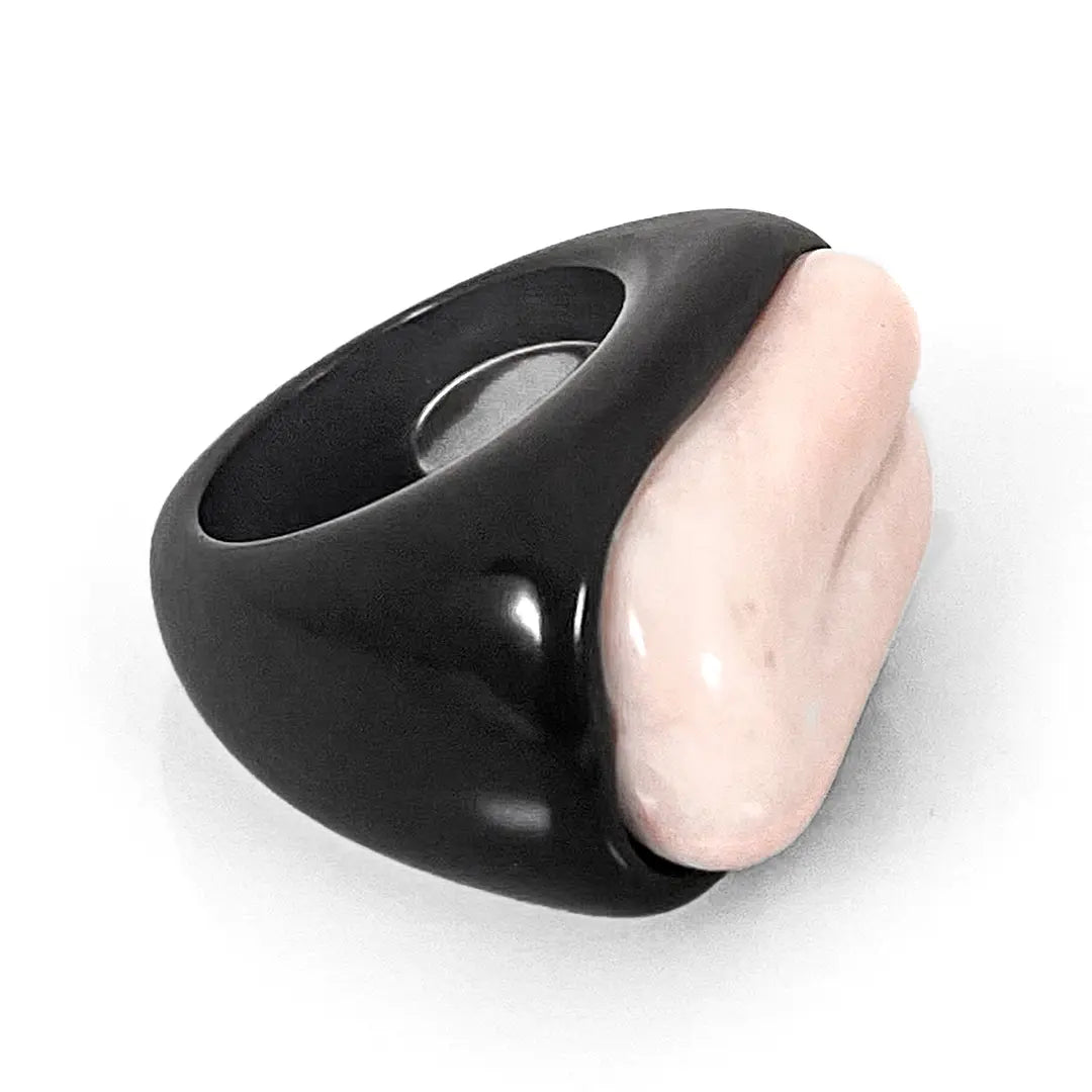 Anello in Corallo Rosa