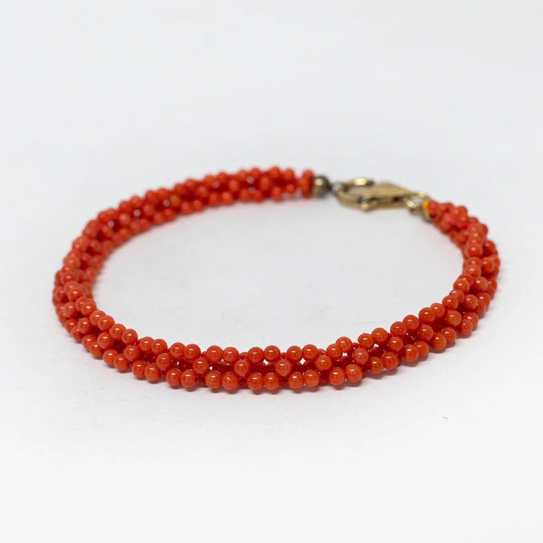 il-piccolo_museo_del_cammeo-Bracciale-Tessito-Corallo-Rosso