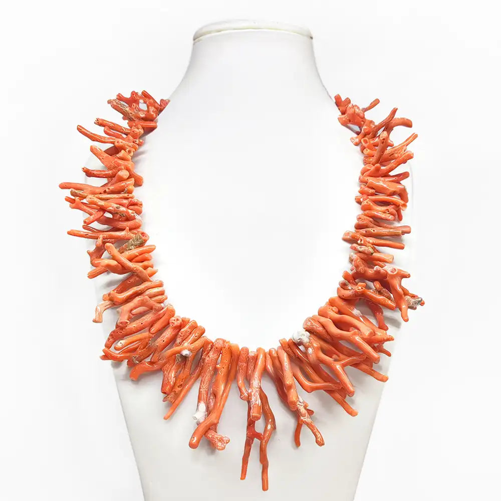 Sardinian Red Coral Necklace