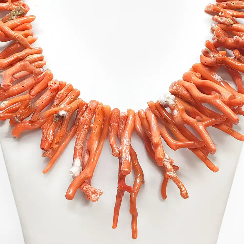 Sardinian Red Coral Necklace