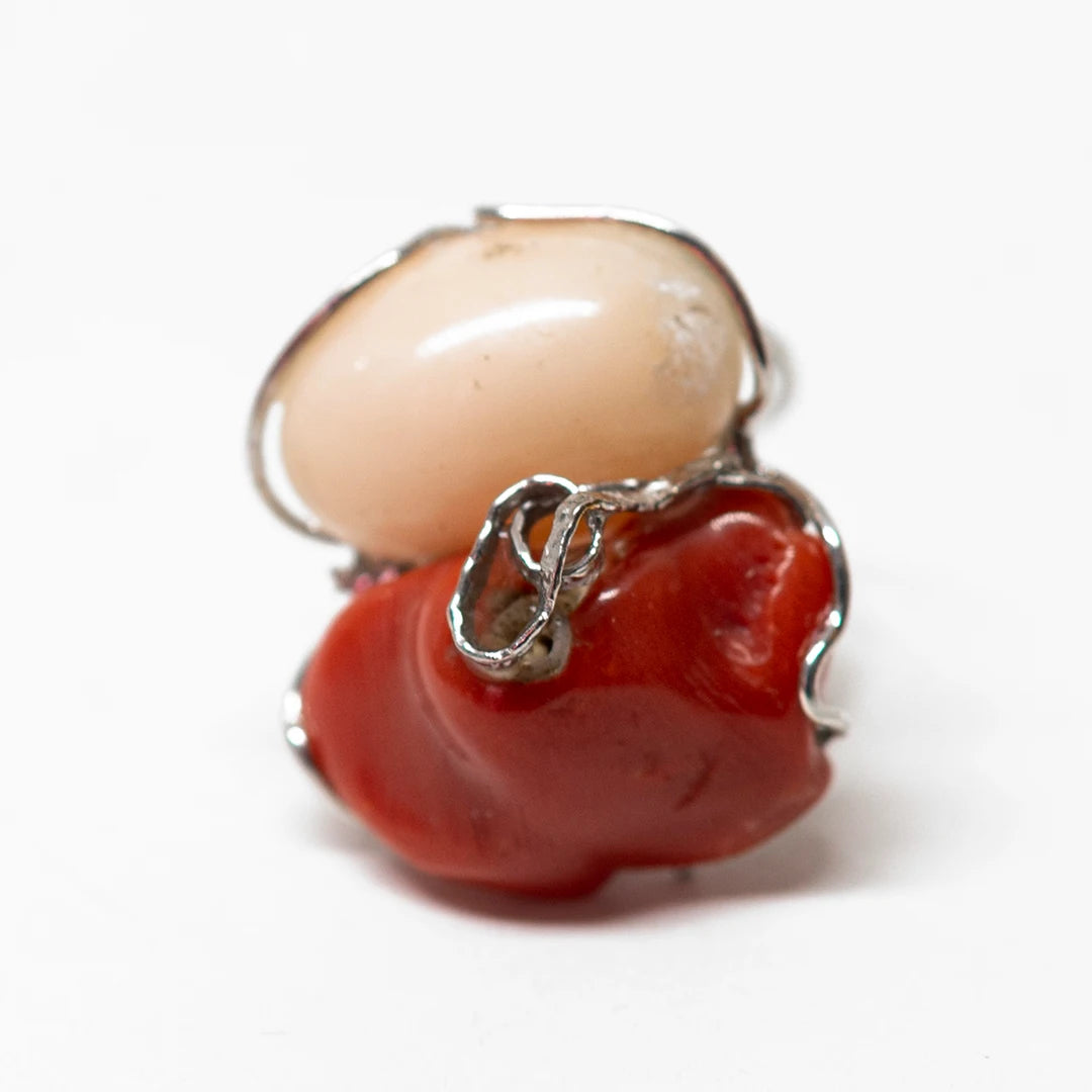 il-piccolo-museo-del-cammeo-Anello-Corallo-Bicolore